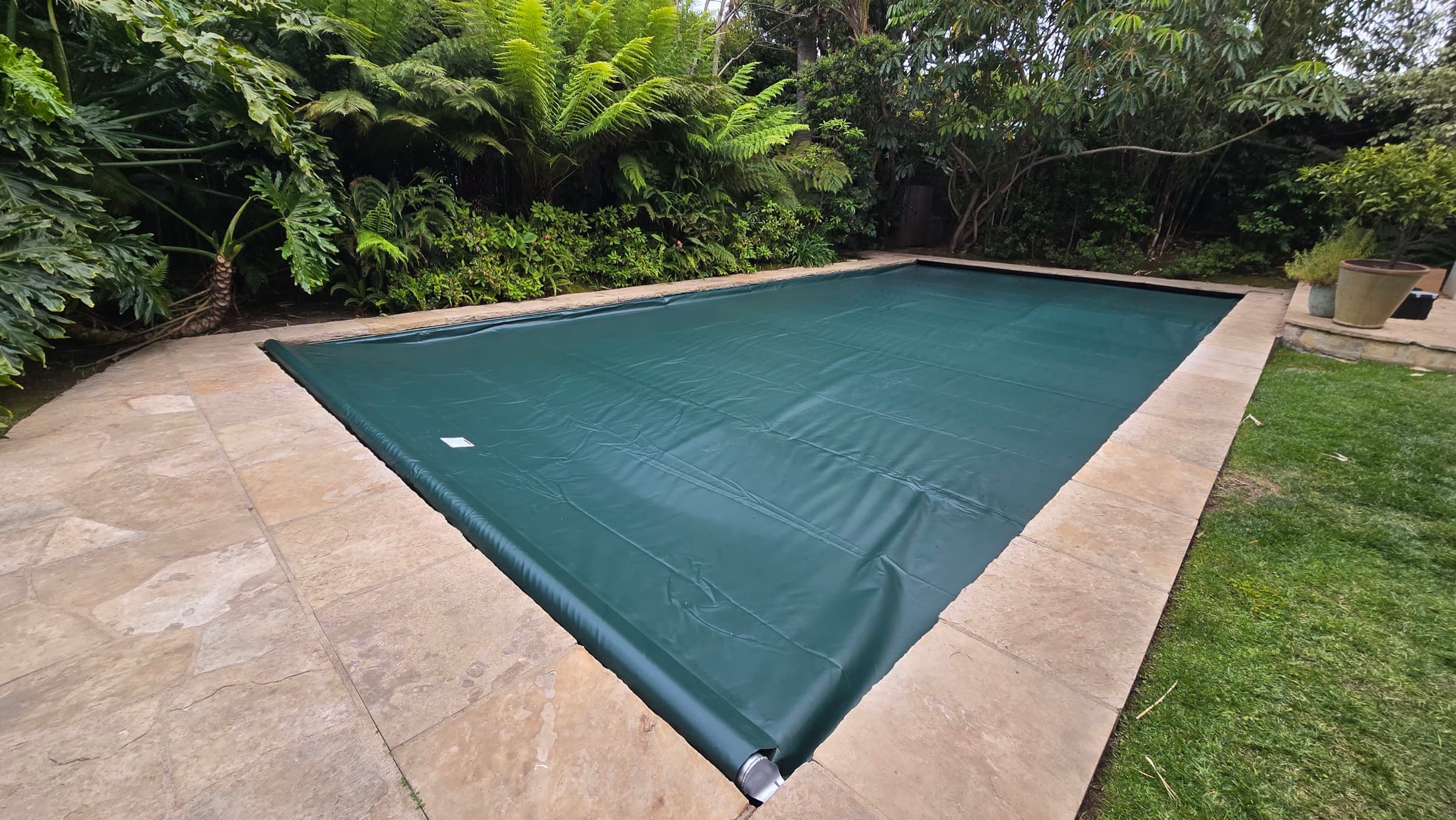 Pool cover replacement project photo 5