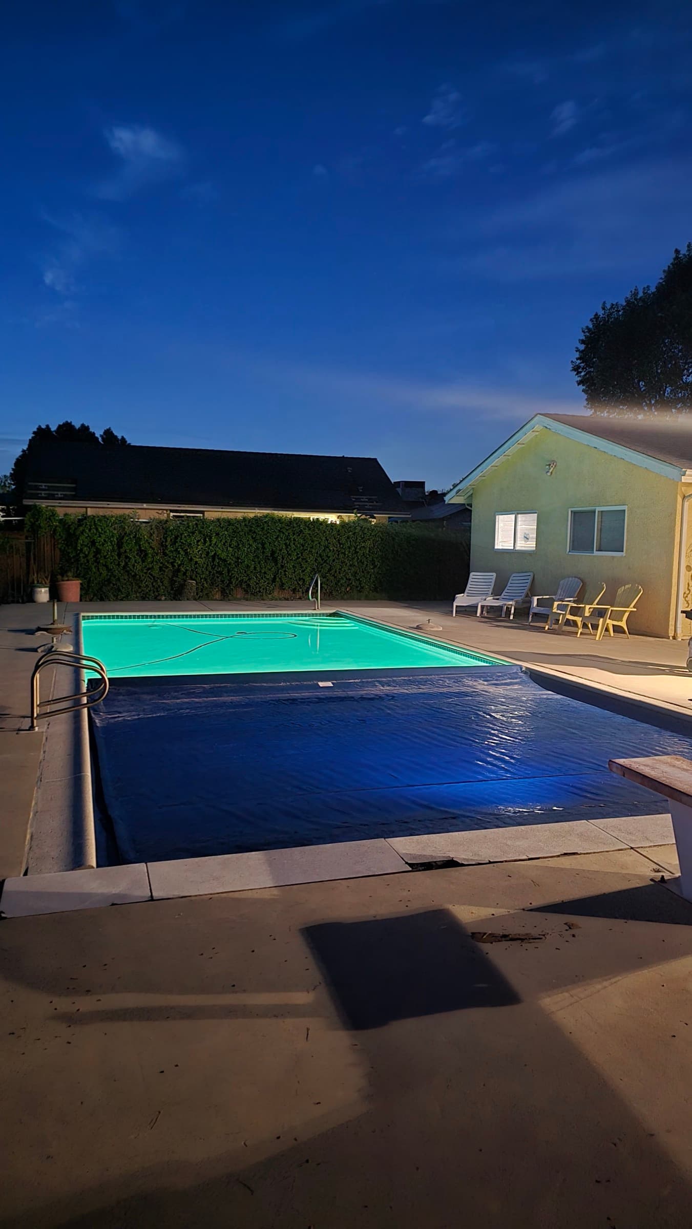 Pool cover replacement project photo 7